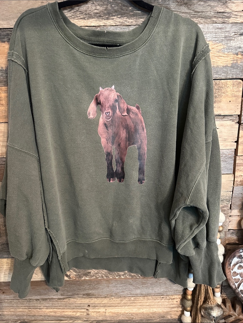 We the free Camden sweatshirt free people custom